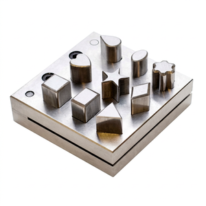 Juego de 9 Cortadores de Disco de Diferentes Formas, Herramienta de Precisión para Joyería, para Cortar Láminas de Oro, Plata, Latón, Cobre y Otros Metales |   GS589AM - Product Image 1