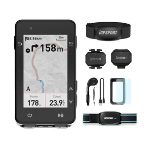 iGPSPORT BSC300 GPS 사이클 자전거 컴퓨터 무선 속도계 BLE ANT + 경로 내비게이션 사이클링 주행 거리계 속도 케이던스 HRM 센서