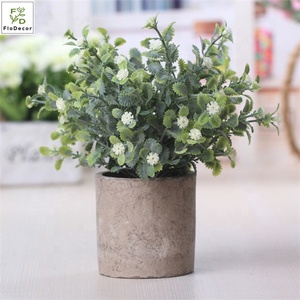 卸売ホット販売ミニ人工鉢植え小さな人工多肉植物オフィスデスクホームガーデン装飾用 - Product Image 4