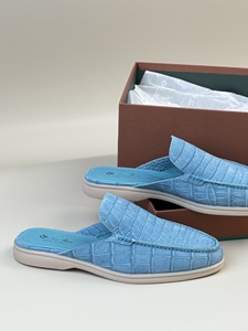 Zapatos de hombre de diseño italiano premium, 100% cuero de cocodrilo, mules casuales, estilo unisex. - Product Image 2