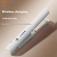 Lisseur de cheveux portable sans fil PAKISS |   Lisseur en céramique à chauffage rapide, multi-températures, pour salon, hôtel, usage domestique