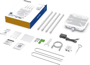 WN573HBE2 Outdoor AP Router Garage Yard AX3000 Outdoor Impermeable Eléctrico Lightning WiFi7 Repetidor - Product Image 5