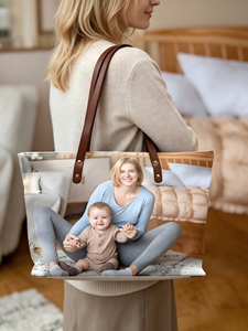 <span class=keywords><strong>Sac</strong></span> fourre-tout personnalisé pour maman avec impression <span class=keywords><strong>photo</strong></span>, fermeture éclair en PU, grande capacité, pour poussette, extérieur, accessoires pour bébé, <span class=keywords><strong>sac</strong></span> à <span class=keywords><strong>bandoulière</strong></span> - Product Image 3