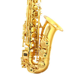 Saxophone alto en laque dorée Eb de qualité professionnelle - Idéal pour débutants - Pour adultes et enfants, approvisionnement en gros pour les détaillants - Product Image 5