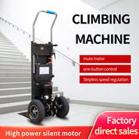 Robot d'escalade électrique, machine à monter les escaliers, capacité de charge de 400 kg, OEM, acier inoxydable, deux roues, garantie de 3 ans, usage industriel