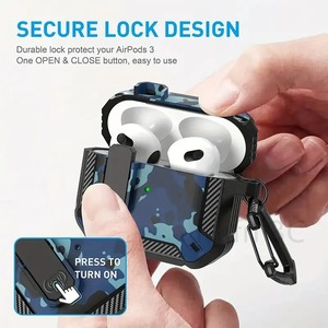 Bon marché Nouveaux accessoires pour écouteurs sans fil Étui de protection pour <span class=keywords><strong>Airpods</strong></span> <span class=keywords><strong>Pro</strong></span> Camouflage Housse antichoc Casque Écouteurs Étuis pour écouteurs - Product Image 2