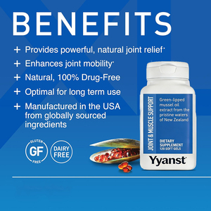 Coquilles de moules à lèvres vertes de haute qualité, huile d'olive et vitamine E : Soulagement des articulations et amélioration de la mobilité articulaire (gélules molles) - Product Image 2