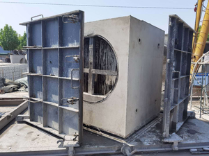 Proyectos de ingeniería de fábrica, fundición de prefundición en el sitio, alcantarilla de hormigón grande, moldes personalizados con dibujo - Product Image 4