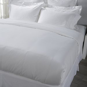 <span class=keywords><strong>Set</strong></span> biancheria da letto per hotel di alta qualità lenzuolo copripiumino per uso domestico <span class=keywords><strong>Set</strong></span> copripiumino piatto doppio bianco <span class=keywords><strong>100</strong></span> <span class=keywords><strong>cotone</strong></span> - Product Image 3