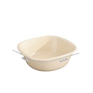 Bassin de lavage en plastique épaissi grande taille pour la maison, idéal pour le lavage du linge, les bains de pieds et l'utilisation pour bébé, portable - Product Image 3