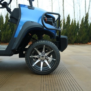 Modèles de voiturette de golf électrique chinoise 4 places avec un design inspiré de la <span class=keywords><strong>moto</strong></span> britannique classique - Product Image 6