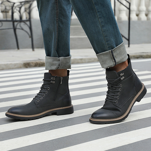 Botas Chelsea para Hombre, Talla Grande, Diseño 2024, OEM, Parte Superior de PU, Impermeables, Punta Cerrada, Cálidas para Invierno, Hechas a Mano, ODM - Product Image 3