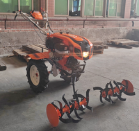 MeiQi 9HP 177F mini motoculteurs à moteur à essence avec lampe