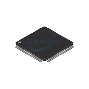 ชิ้นส่วนวงจรอิเล็กทรอนิกส์ของผู้แทนจำหน่ายที่ได้รับอนุญาต M37560EFDFP # U0 100 BQFP แบบฝัง - Product Image 1