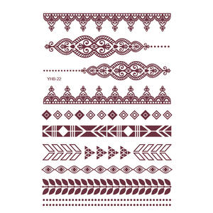 <span class=keywords><strong>Tatouage</strong></span> temporaire au <span class=keywords><strong>henné</strong></span> brun 2025, <span class=keywords><strong>faux</strong></span> <span class=keywords><strong>tatouage</strong></span> au <span class=keywords><strong>henné</strong></span>, <span class=keywords><strong>tatouage</strong></span> pour les doigts, le bras, le corps, <span class=keywords><strong>tatouage</strong></span> de mariée pour femmes - Product Image 4