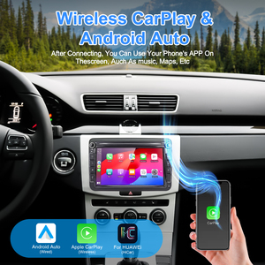 NaviHua Nouvel écran tactile 8 pouces pour Volkswagen VW Series, autoradio multimédia avec Carplay Android Auto, système d'exploitation Linux - Product Image 3