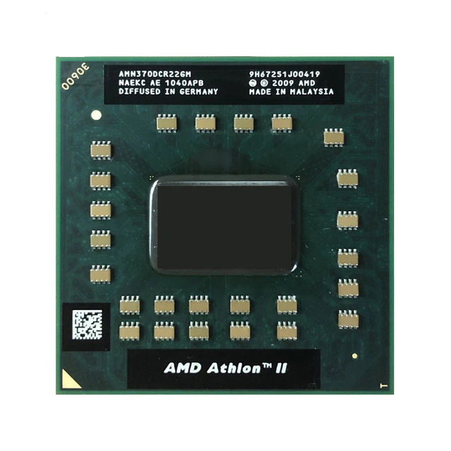 For AMD Athlon II Dual-Core Mobile N370 2.5 GHz Dual-Core Dual-Thread CPU Processor AMN370DCR22GM Socket S1