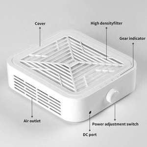 Aspirateur de poussière d'ongles sans fil rechargeable 120W, perceuse à ongles sans fil, nettoyeur de table pour manucure - Product Image 3