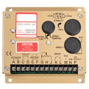Controlador da unidade de controle do regulador de velocidade do motor ESD5500E para gerador de grupo gerador, peças e acessórios de categoria de produtos