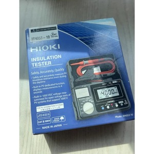 Hioki IR4053-10 Medidor Digital de Resistencia de Aislamiento y Probador de PV de 1000V, Compacto y Portátil, Alimentado por Batería - Product Image 5