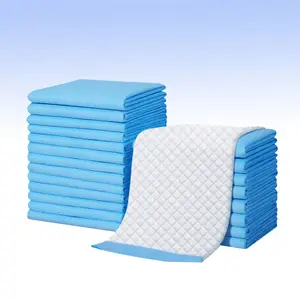 First Grade blue film urine pad nursing pads Disposable waterproof bed underpads bladder incontinence for adult Men Women