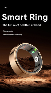 Anillo Inteligente de Acero Inoxidable Premium, Monitor de Salud, Resistente al Agua IP68, Anillo de Fitness, Frecuencia Cardíaca, Oxígeno en Sangre, Monitorización del Sueño y del Cuerpo - Product Image 5