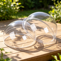 Abat-jour en plastique PC pour lampe fluorescente, diffuseur anti-humidité pour cuisine