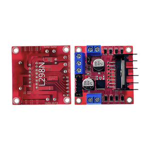 OKY3195 L298N โมดูลควบคุมมอเตอร์สเต็ปเปอร์ ไดรเวอร์มอเตอร์แบบ H-Bridge คู่ สำหรับมอเตอร์กระแสตรง - Product Image 5