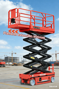 <span class=keywords><strong>Plataforma</strong></span> de Trabajo Aérea Autopropulsada de 12 Metros, Elevador de Tijera Eléctrico, Camión <span class=keywords><strong>con</strong></span> <span class=keywords><strong>Plataforma</strong></span> de Trabajo Aérea de 320 kg - Product Image 2