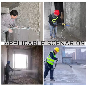 Máy phun vữa điện tự động, máy trát tường hiệu suất cao, máy phun sơn xi măng, giá bán buôn - Product Image 4