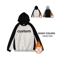 Haute qualité 100% coton 420 grammes unisexe sweat à capuche surdimensionné français éponge sweat imprimé réfléchissant Streetwear français hiver
