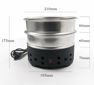 Máquina Tostadora de Granos de Café Eléctrica, Tostadora de Tambor de Acero Inoxidable, Equipo de Tostado Portátil para el Hogar y Cafeterías - Product Image 2