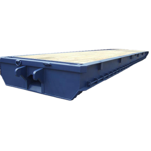 Mafi 60ft 100t סופר כבד קיבולת שטוח רולר חצי קרוון משאית חומר פלדה קרוון - Product Image 1