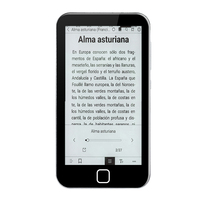 Pembaca Ebook Sistem Linux XPOD BK370 Layar E-Ink 3.7 inci Bahasa Mandarin Portugis Spanyol Jepang Prancis Format TXT Hitam Putih
