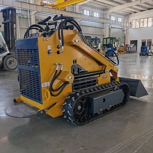 ミニスキッドステア付きクボタエンジンミニローダー追跡マルチャー - Product Image 5