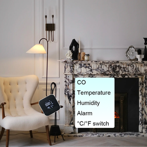 Tùy chỉnh ODM co Carbon Monoxide Detector chất lượng không khí màn hình nhiệt độ độ ẩm Meter điện tử dụng cụ đo lường - Product Image 2