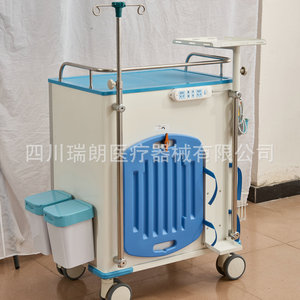 Swiss Franc Emergency Trolley RT-054 5 Drawer Mobile Resuscitation Cart For Hospital Operating Room Use - Product Image 4