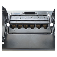Panel Patch CAT5e UTP RJ45 19 Inci 2U 24 Port Langsung dari Pabrik, Suku Cadang Telekomunikasi untuk Sistem Kabel Jaringan