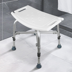 Tabouret de douche Pulse Health en alliage d'aluminium, capacité de 200 lb, pour personnes âgées et femmes enceintes, équipement de sécurité pour la salle de bain - Product Image 1