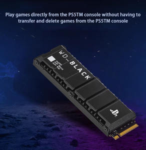 SN850P Hard Disk SSD Heatsink, Hard Drive Disk NVMe PCIe4.0 Gen4 M.<span class=keywords><strong>2</strong></span> 2280 X hingga 7300MB/dtk permainan PS5 - Product Image 6