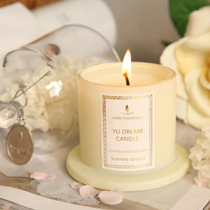 Bougie parfumée en verre <span class=keywords><strong>doré</strong></span> avec un design artistique de luxe, cire de soja pour les mariages, les anniversaires, la maison et Noël, lumière jaune, forme de chiffre - Product Image 4