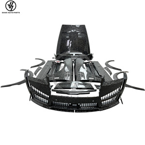 MSY Style Full Forged Carbon Conversion Body <b>Kit</b> for <b>Rolls</b> Royce Cullinan 2025 Bonnet Fender Flare Front Bumper Side Skirt - Product Image 1