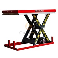 Industrieller Kleiner 1~4m 1000~4000kg Stationärer Elektrischer Hydraulischer Scherenhubtisch für Materialhandhabung und Heben