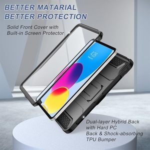 Custodia Protettiva Robusta per <span class=keywords><strong>iPad</strong></span> 10a Generazione 10.9 Pollici 2022 con Protezione Schermo Integrata e Porta Penna - Product Image 3
