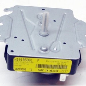 ตัวตั้งเวลาเครื่องอบผ้า Robertshaw รุ่น W10185981 สำหรับเครื่องอบผ้า Whirlpool Kenmore ทำจากพลาสติก ใช้ไฟฟ้า ผลิตในเม็กซิโก - Product Image 1