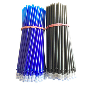 50/20Pc/<strong>Set</strong> Plastic Office Gel Pen Washable Handle Blue Black Green Ink 0.35mm Fluently <strong>Writing</strong> Erasable Refill Rod Office - Product Image 6
