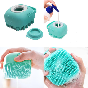 Cat&<b>Dog</b> Grooming <b>Brush</b> Kit Self-Cleaning Removes Loose Hair Pet <b>Bath</b> <b>Brush</b> <b>Bath</b> Massage Glove <b>Brush</b> Pet Nail Clipper Flea Comb - Product Image 4