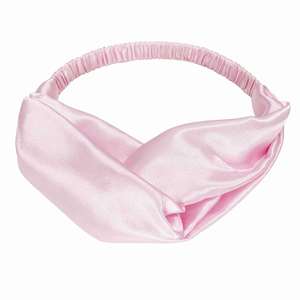Satin Hairbands Headband Elastic Hair <b>Wrap</b> Hairband Korean Style Twisted Cross Knotted Head Band Turban for Women - Product Image 1