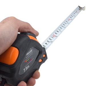 ตลับเมตรเหล็ก 5 เมตร แบบกดหยุดสองจุด พร้อมระบบล็อคอัตโนมัติ - Product Image 4