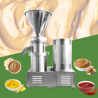 Broyeur colloïdal avancé pour la transformation alimentaire, machine à broyer les pois chiches, les haricots, les noisettes, les noix de cajou pour la fabrication de beurre de noix